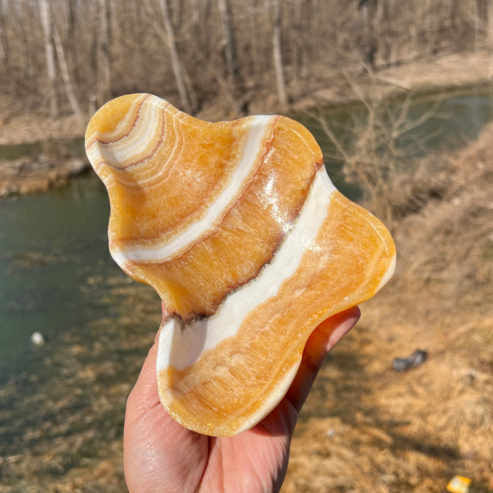 Yellow Calcite Plate