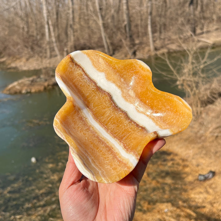 Yellow Calcite Plate