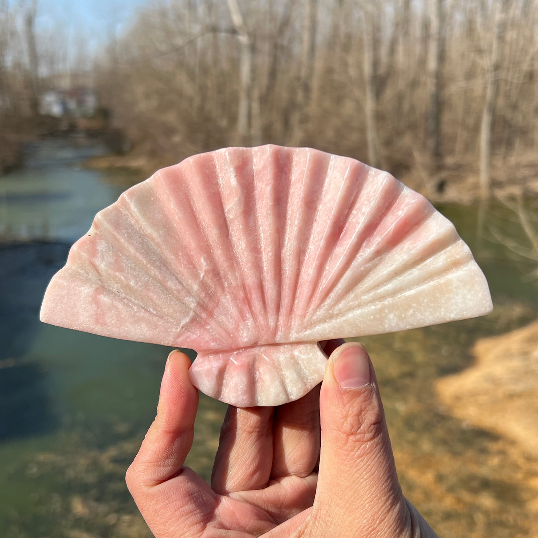 Pink Opal Fan