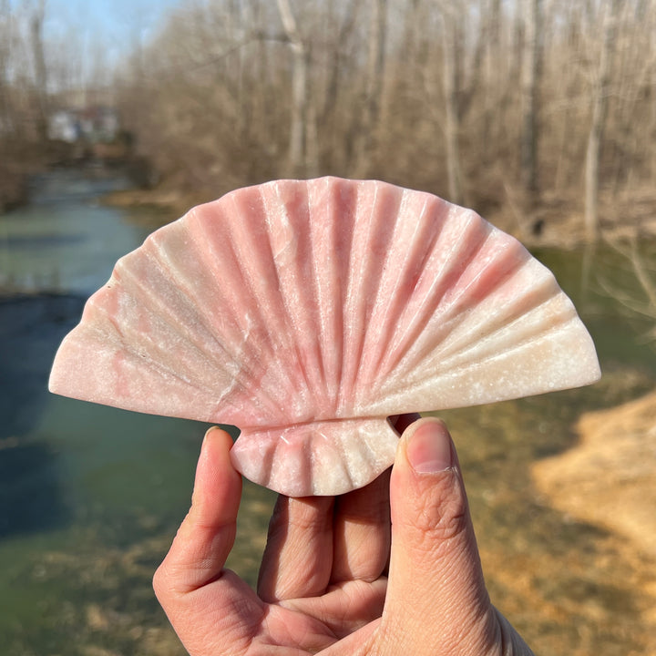 Pink Opal Fan