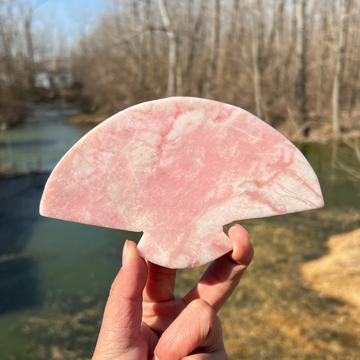 Pink Opal Fan