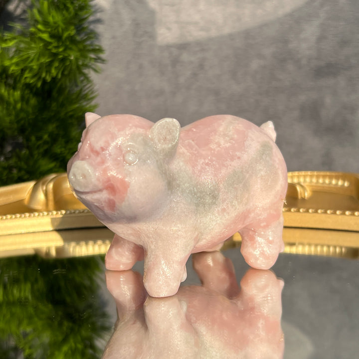 Pink Opal Pig