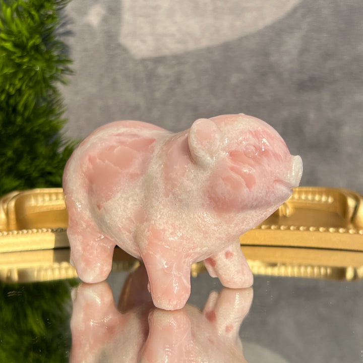 Pink Opal Pig