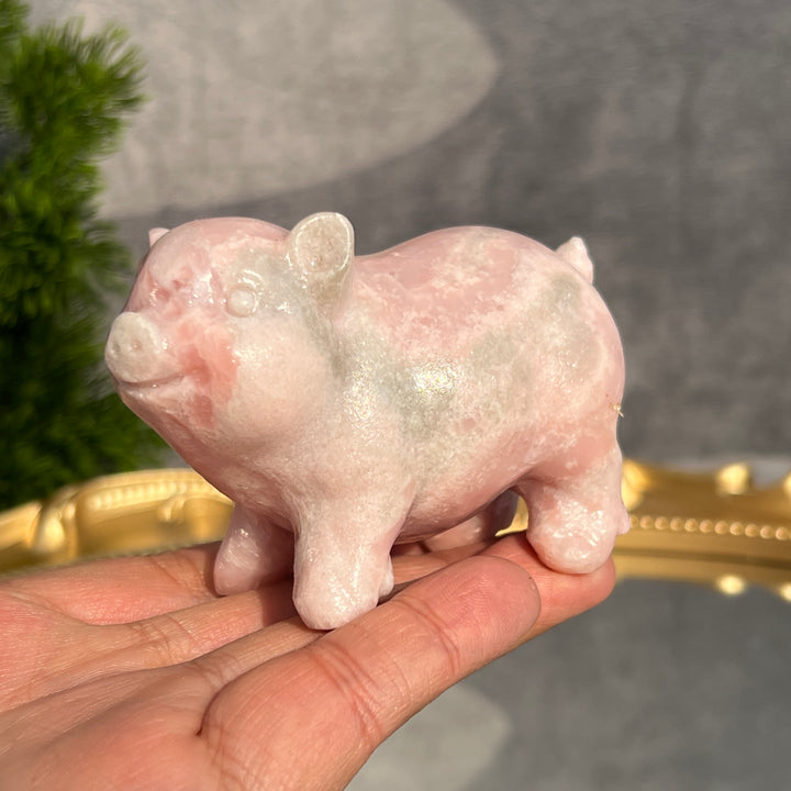 Pink Opal Pig