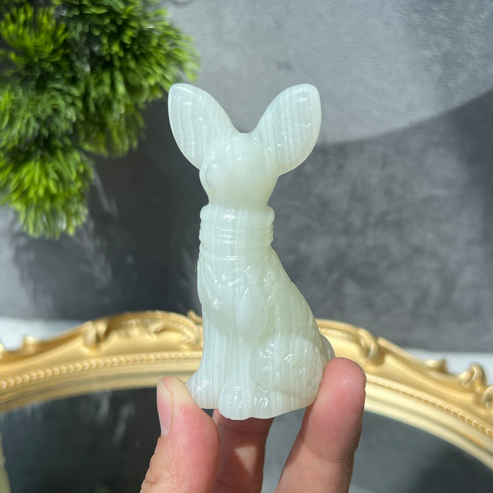 Big Ear Dog Carving-Pre-sell