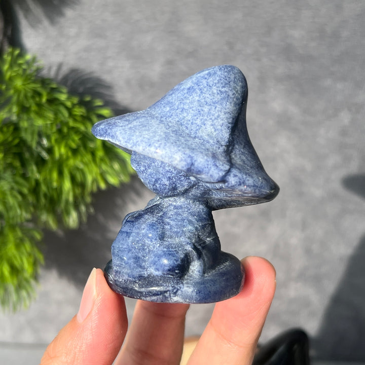 Magic Hat Moon Witch Carving