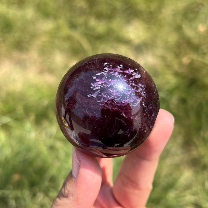 Rainbow Fluorite Sphere