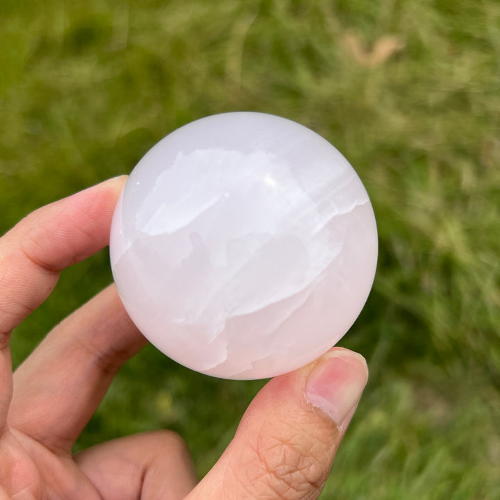 Pink Calcite Sphere