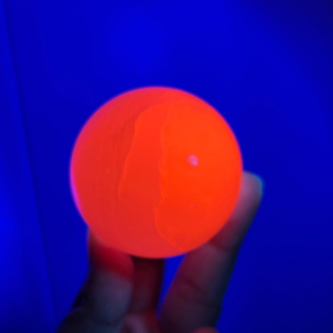Pink Calcite Sphere