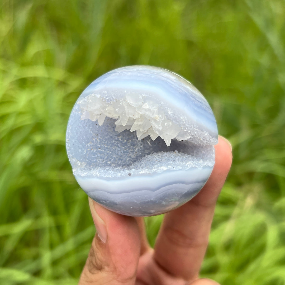 Blue Lace Agate Sphere