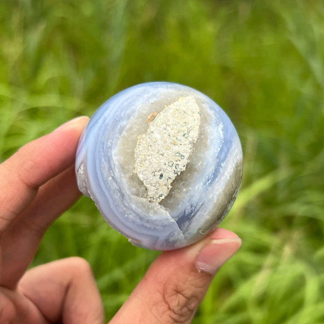 Blue Lace Agate Sphere