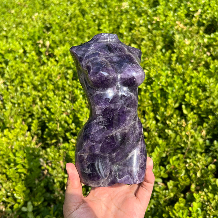 Big Dream Amethyst Goddess Carving