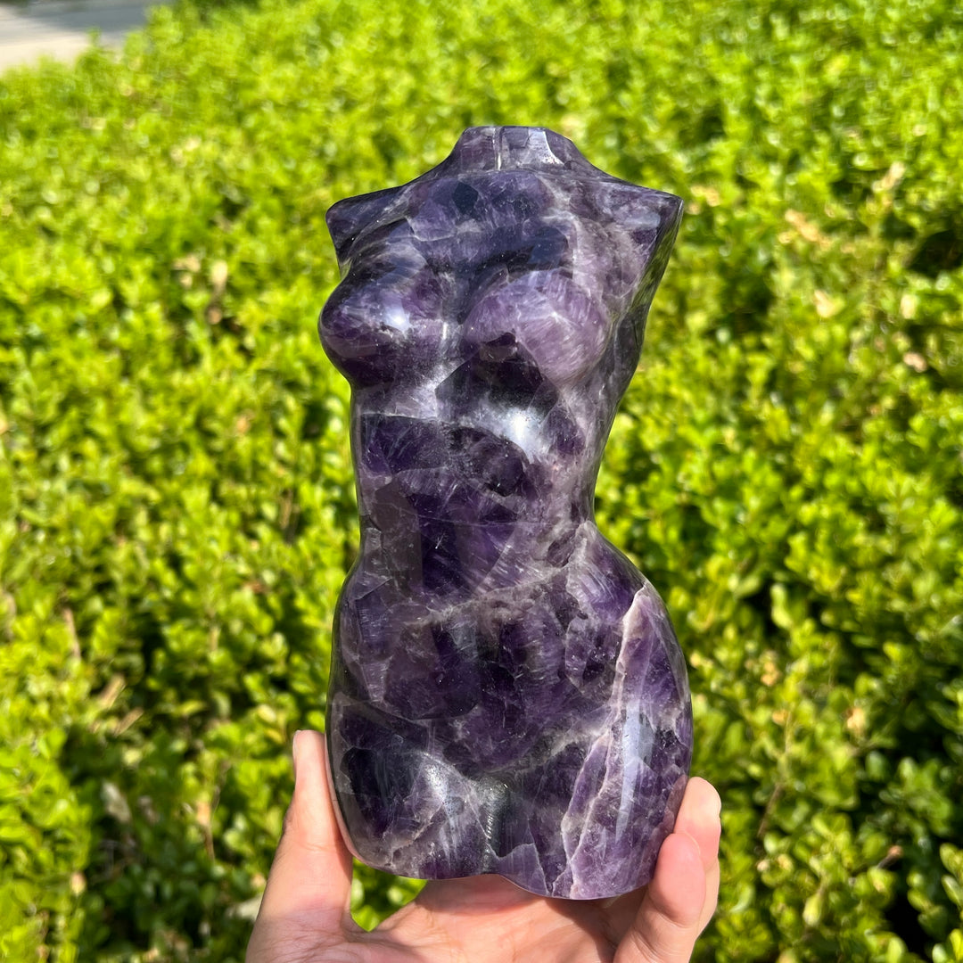 Big Dream Amethyst Goddess Carving