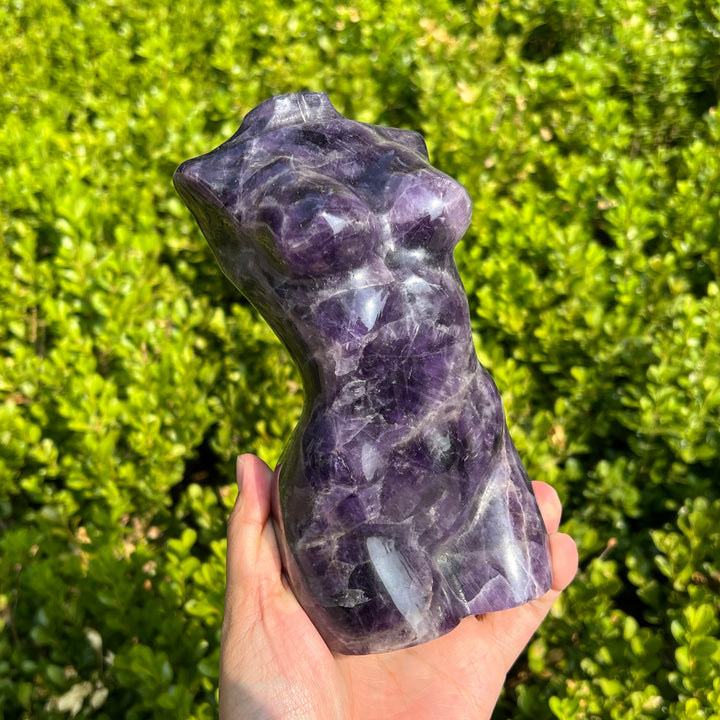 Big Dream Amethyst Goddess Carving