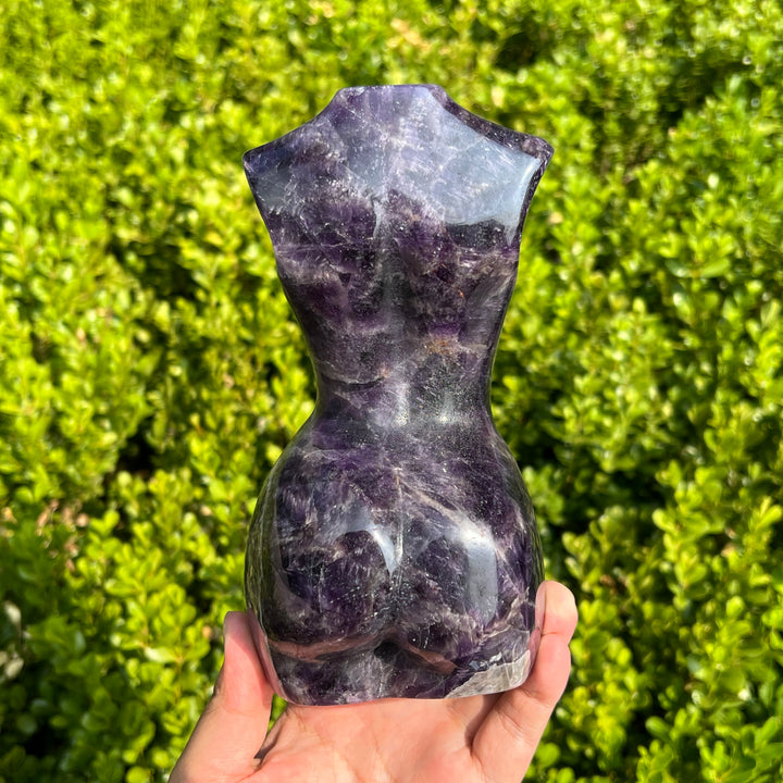 Big Dream Amethyst Goddess Carving