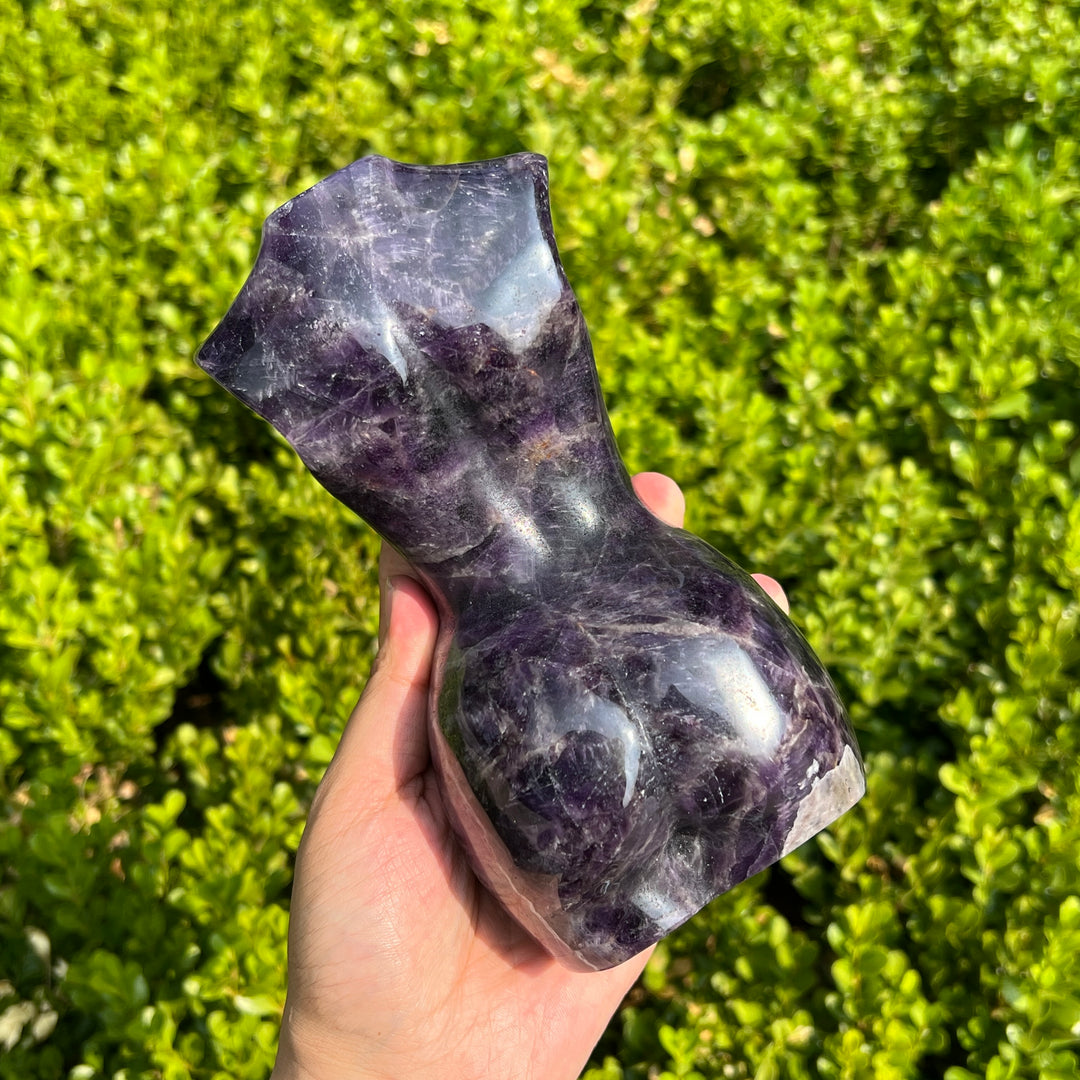 Big Dream Amethyst Goddess Carving