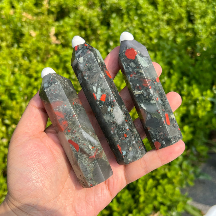 African Bloodstone Point 95MM+