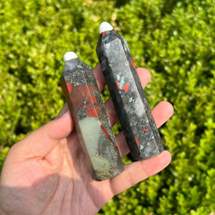 African Bloodstone Point 95MM+