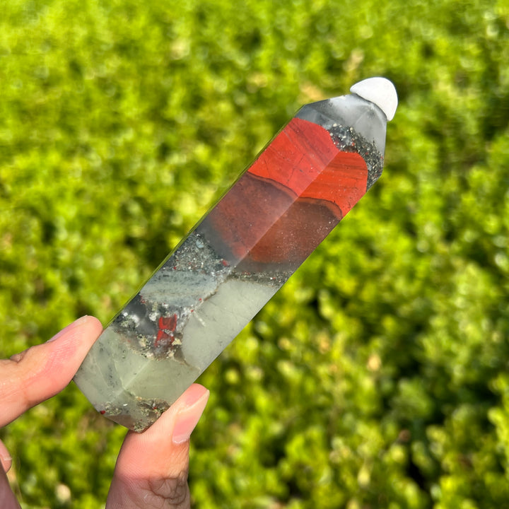 African Bloodstone Point 95MM+