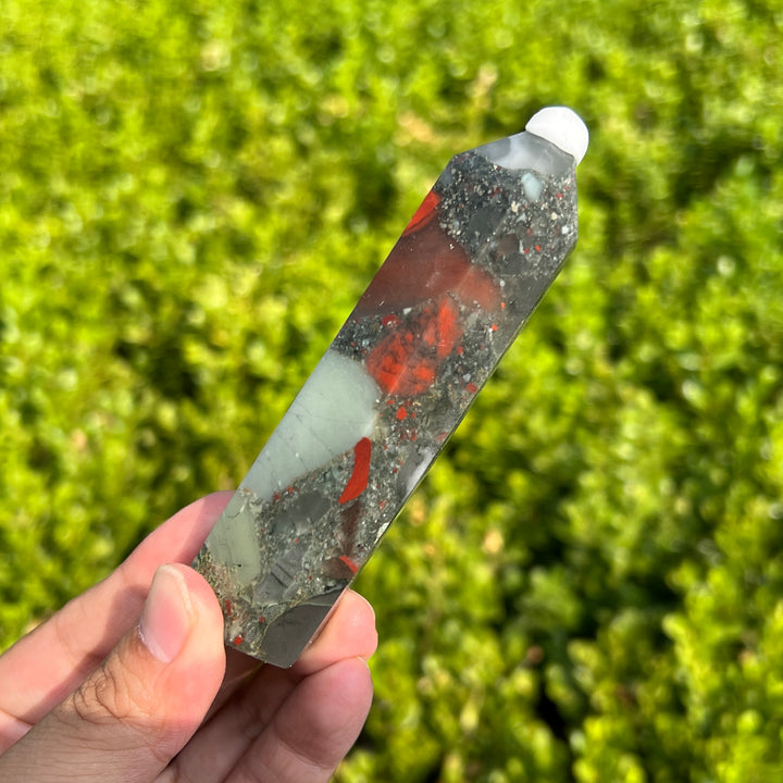 African Bloodstone Point 95MM+