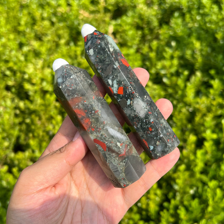 African Bloodstone Point 95MM+