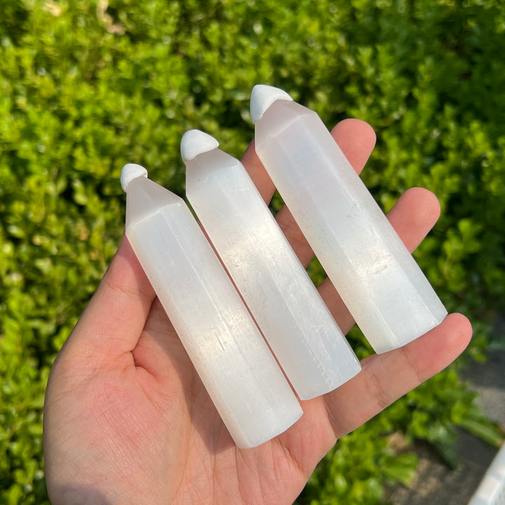Selenite Point 95MM+