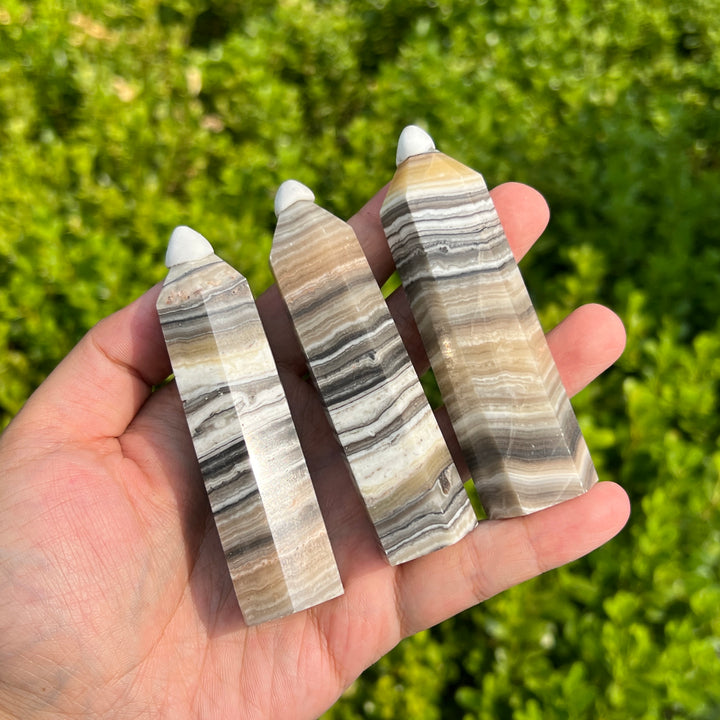 Mexican Calcite Point 85MM+