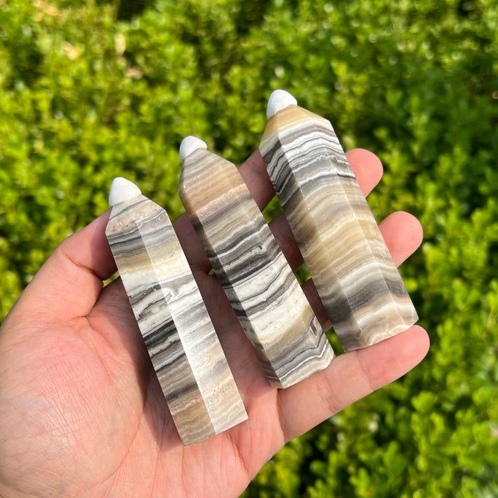 Mexican Calcite Point 85MM+