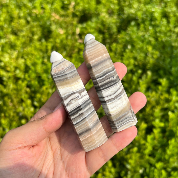 Mexican Calcite Point 85MM+