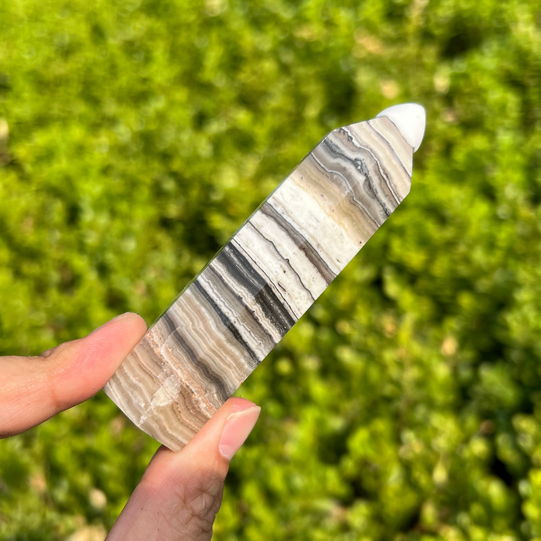 Mexican Calcite Point 85MM+
