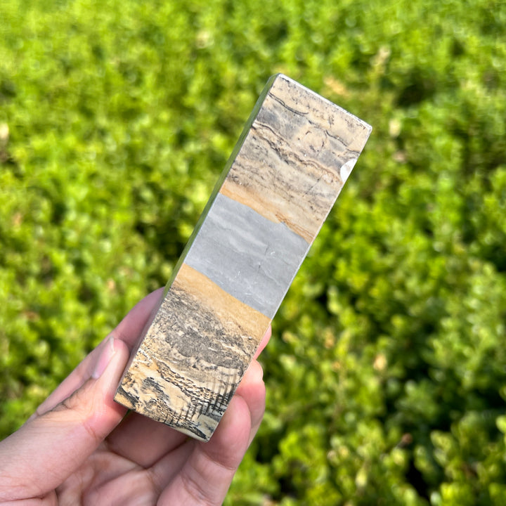 Picture Jasper Paperweight