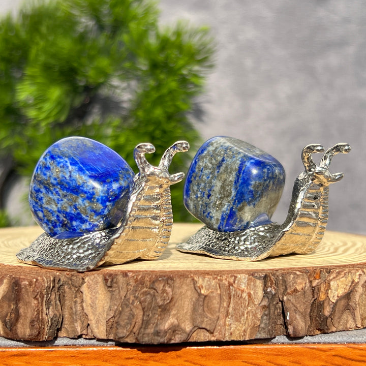 Crystal Snail Ornaments