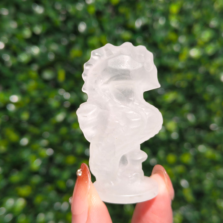Clear Quartz Seahorse