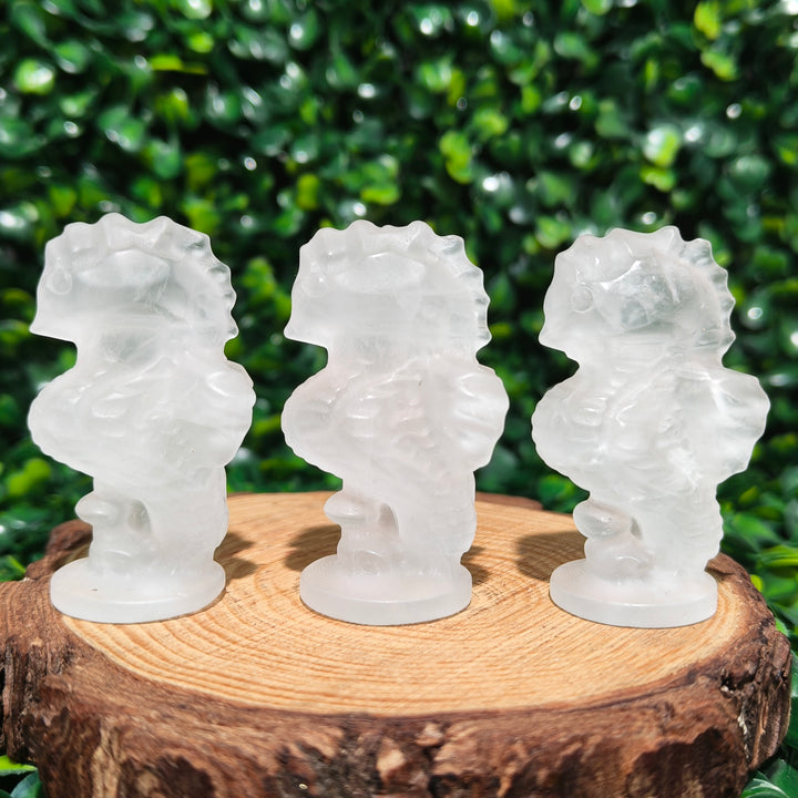 Clear Quartz Seahorse