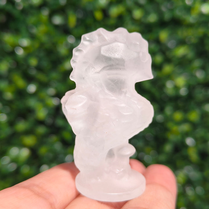 Clear Quartz Seahorse