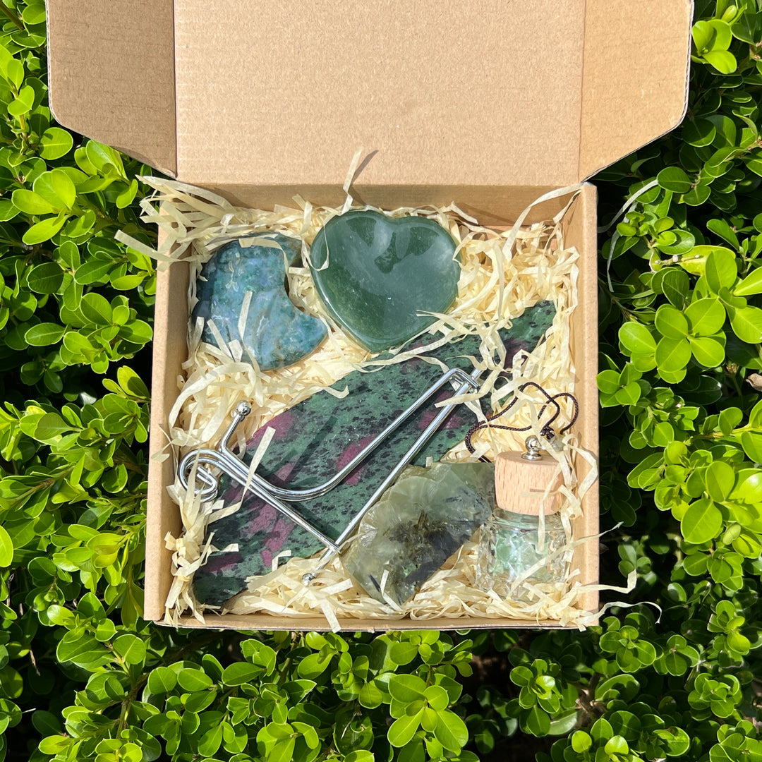 Natural Crystal Stress Relief Value Bundle-Ruby Forest