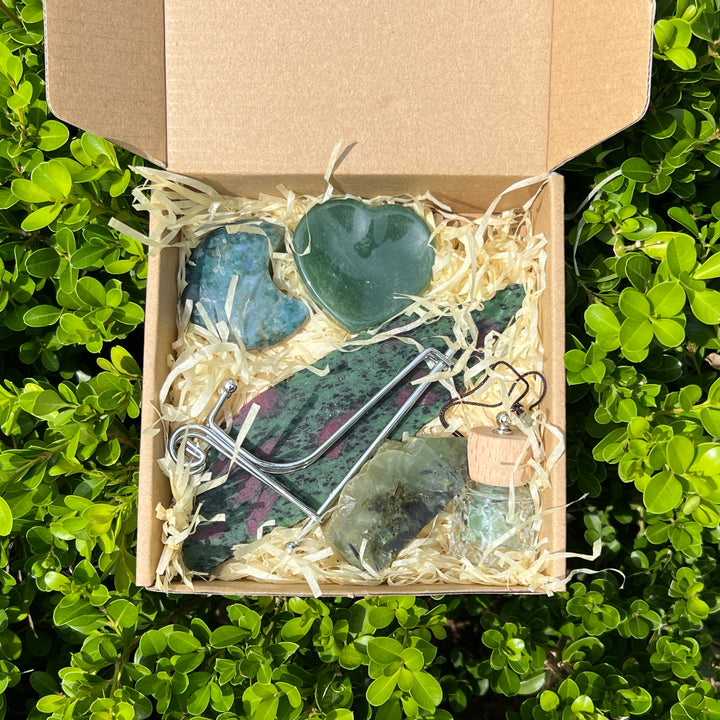 Natural Crystal Stress Relief Value Bundle-Ruby Forest
