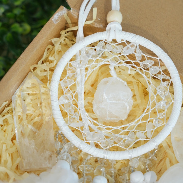 Natural Crystal Value Bundle-Clear Quartz Energy Shield