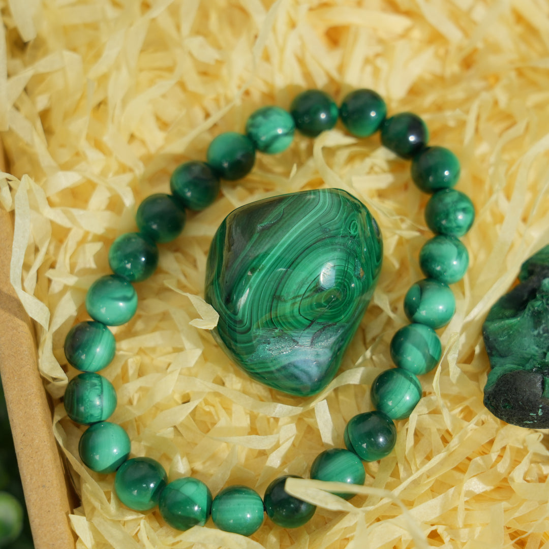 Malachite Crystal Bundle – Ultimate Protection Stone
