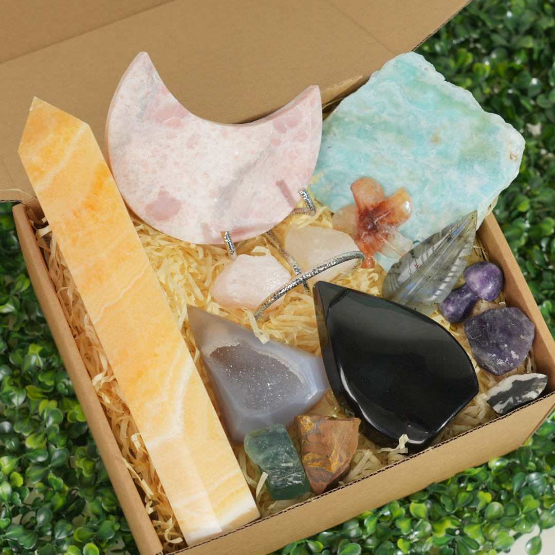 Natural Crystal Self-care Healing Value Bundle