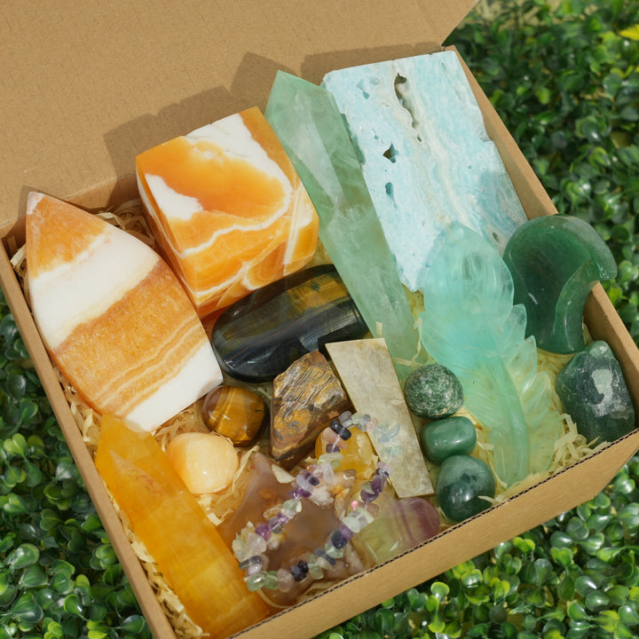Natural Crystal Value Bundle-Crystal Energy Kit