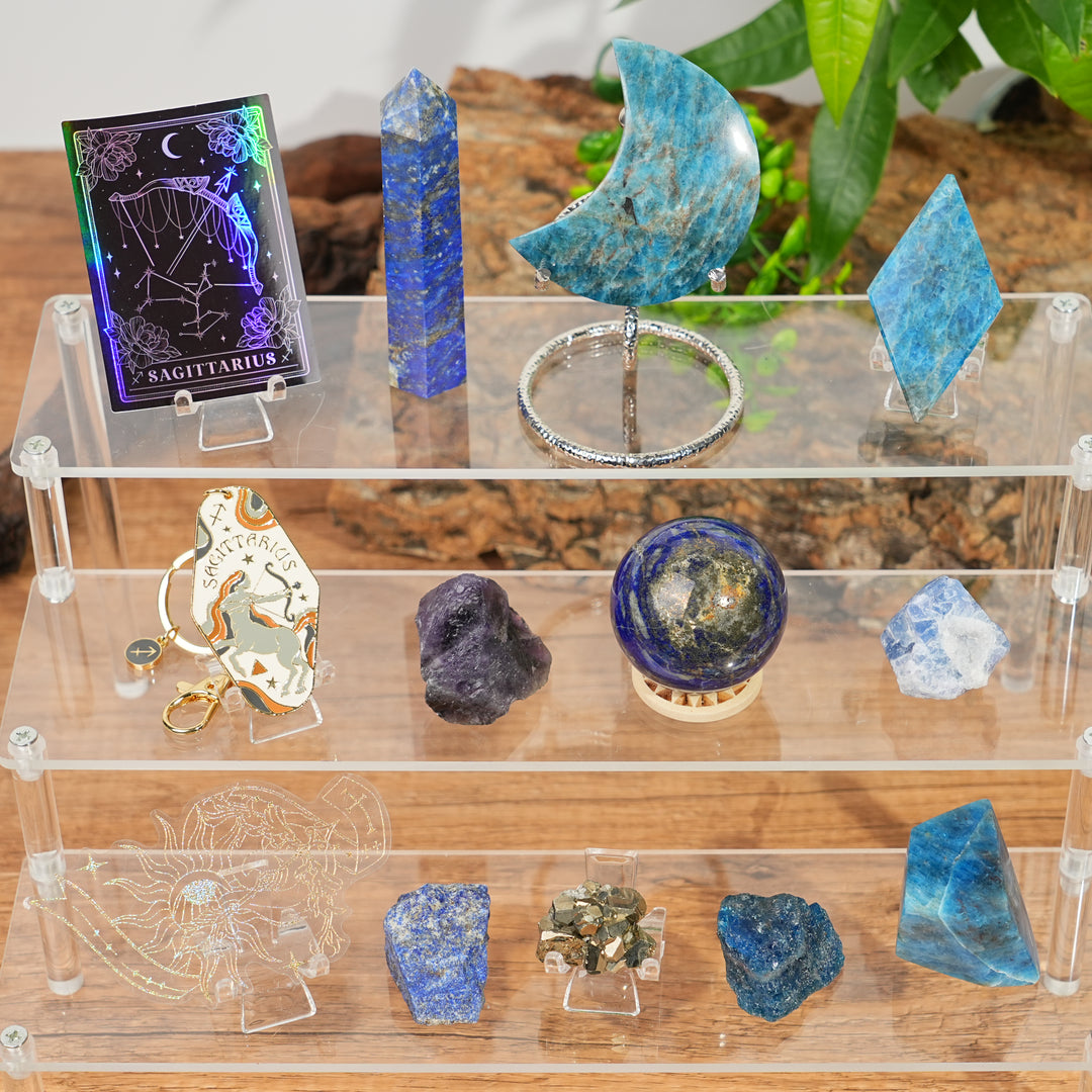 Exclusive Natural Zodiac Crystal Healing Set