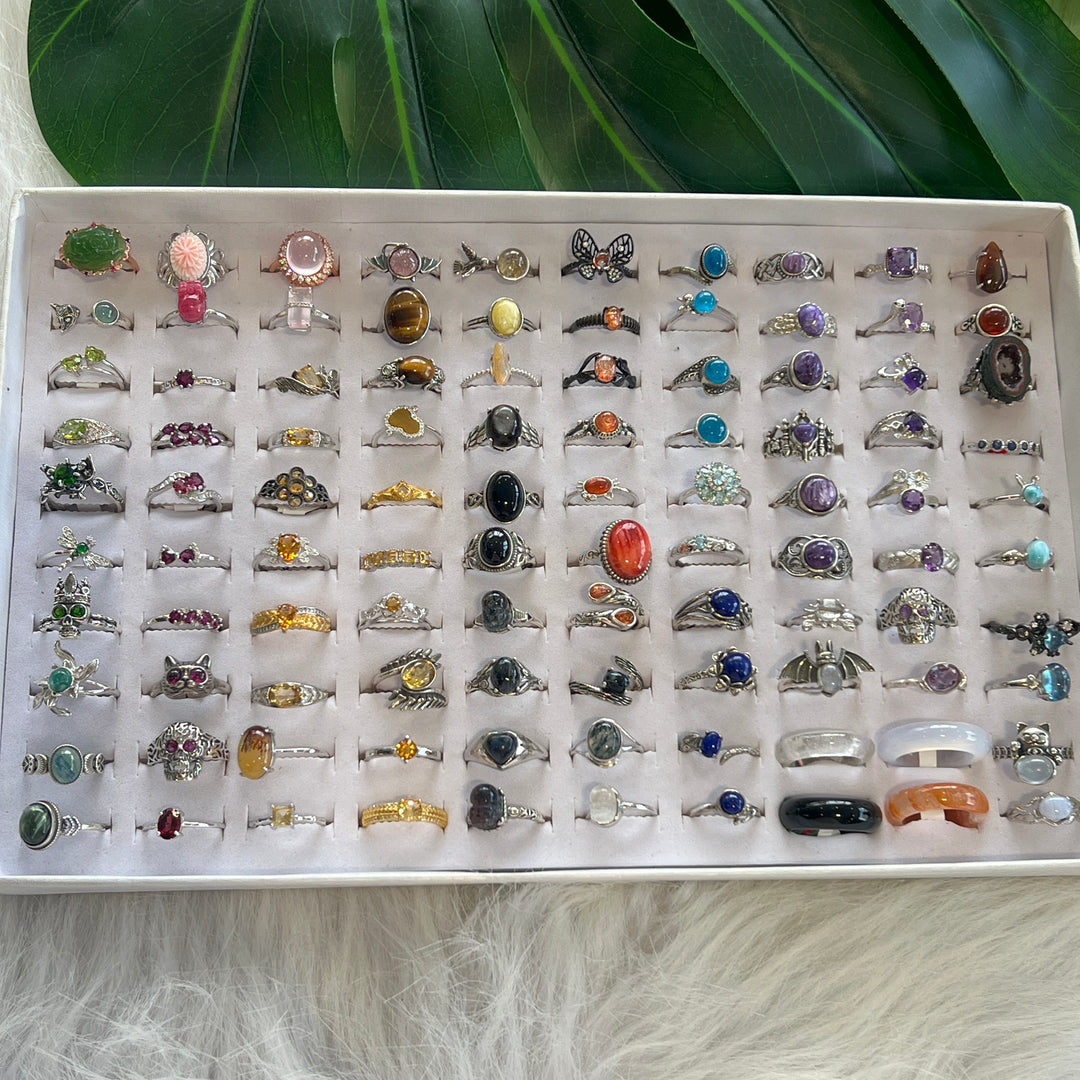 Unique,Crystal Ring Collection,S925