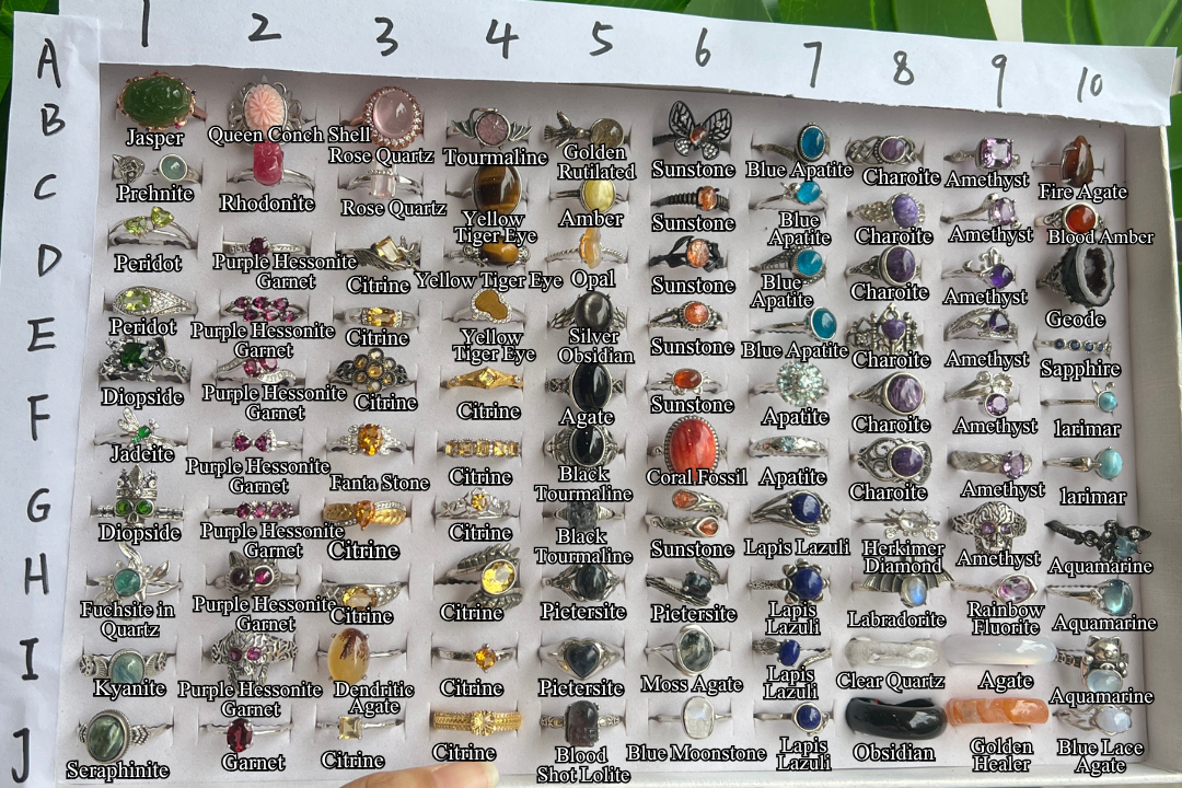 Unique,Crystal Ring Collection,S925