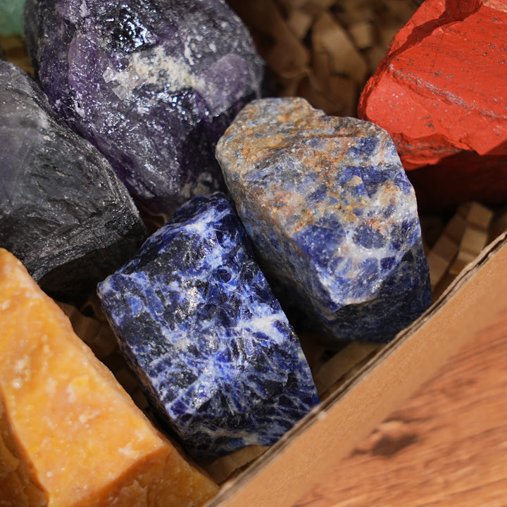Beginners Chakra Protection Healing Crystal Kit