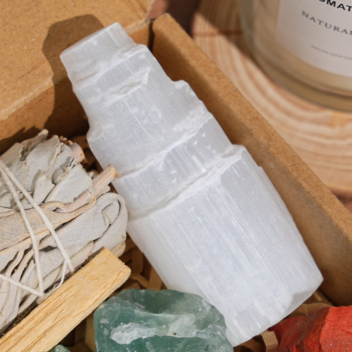 Beginners Chakra Protection Healing Crystal Kit