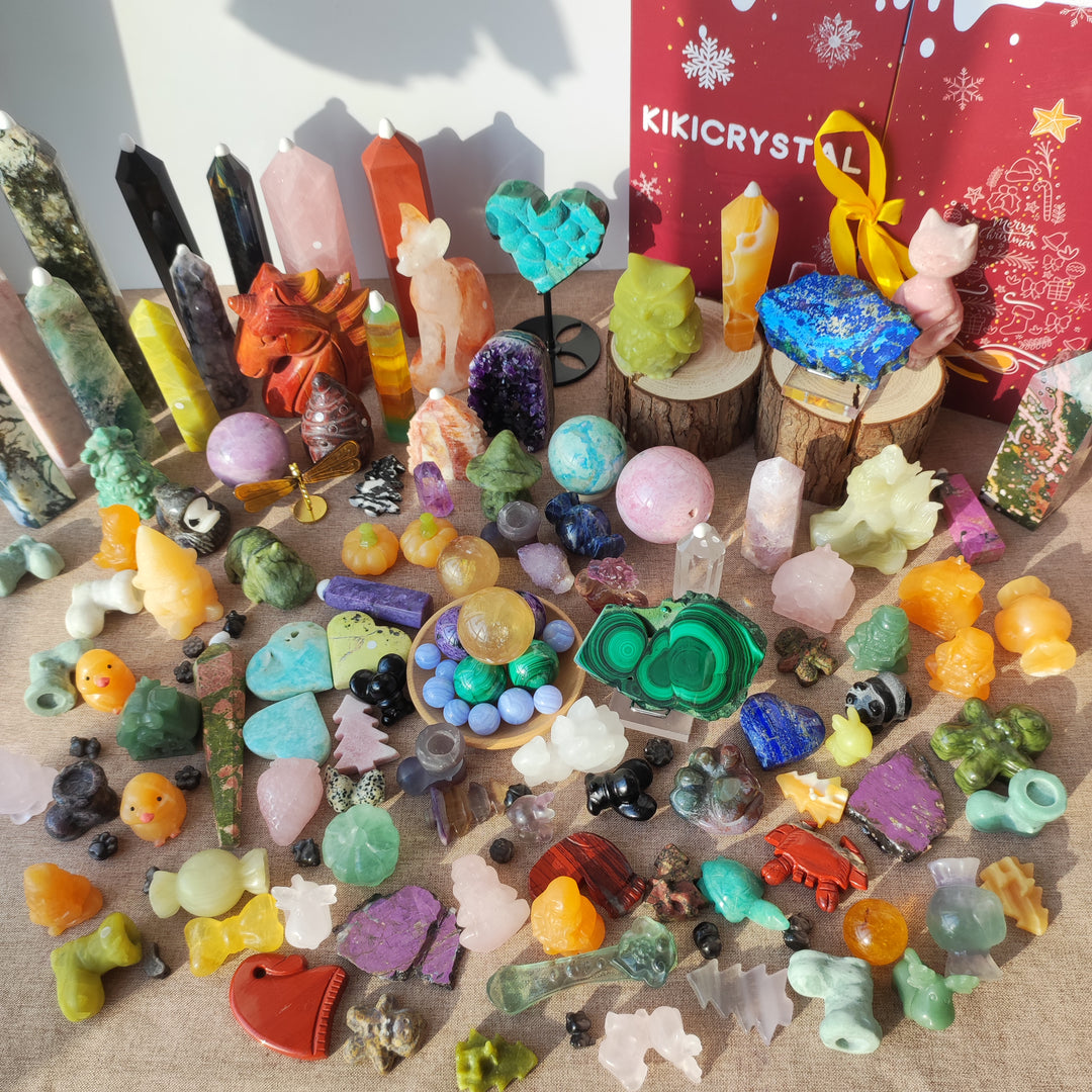 Christmas Advent Calendar Crystal Gift Box