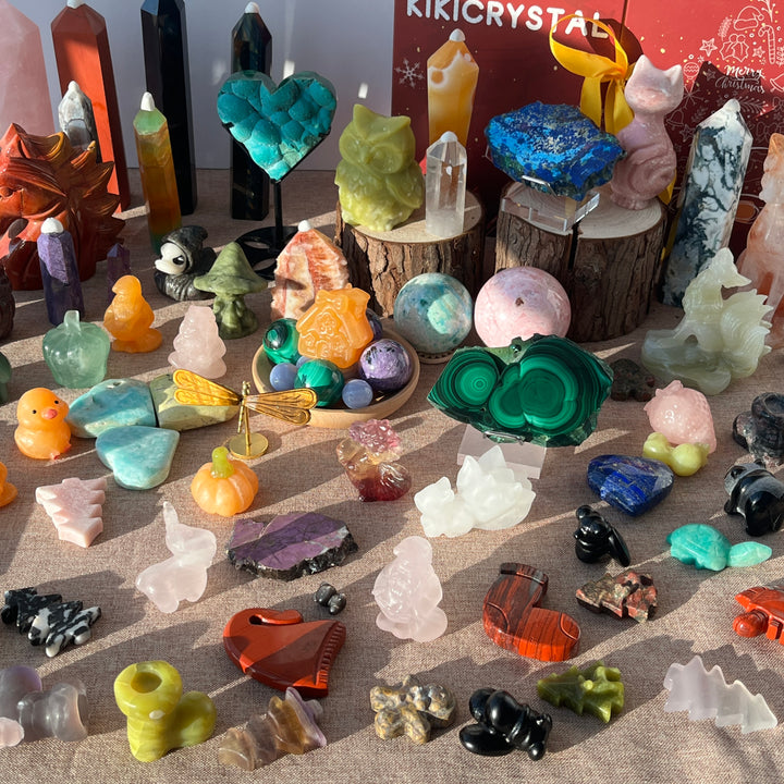 Christmas Advent Calendar Crystal Gift Box