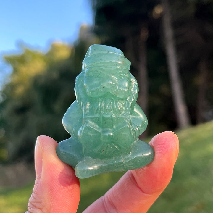 Natural Crystal Carving Santa Claus