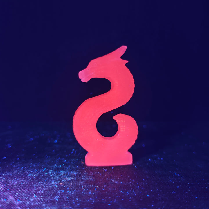 Natural Letter Dragon Sculpture